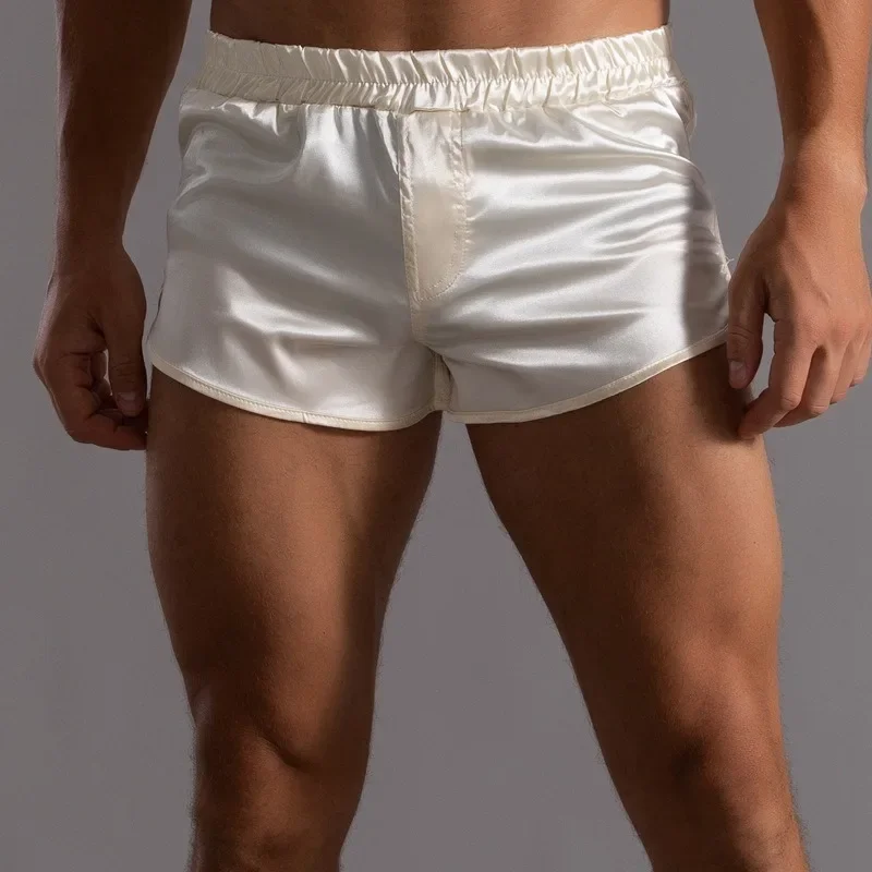 Boxer Shorts Modal - Männer Sissy Aro Hosen Schlafhose Eisseide