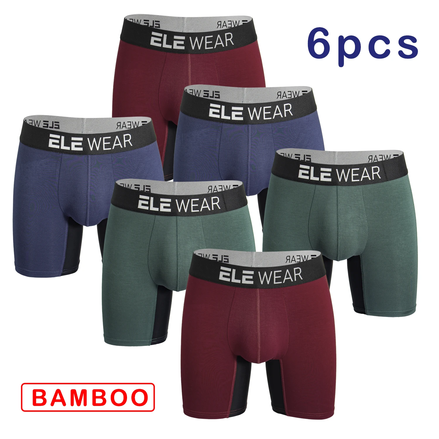 6 Stück Bambus Herren Unterwäs – Bamboo Fiber Trunk Bewertung und Preis