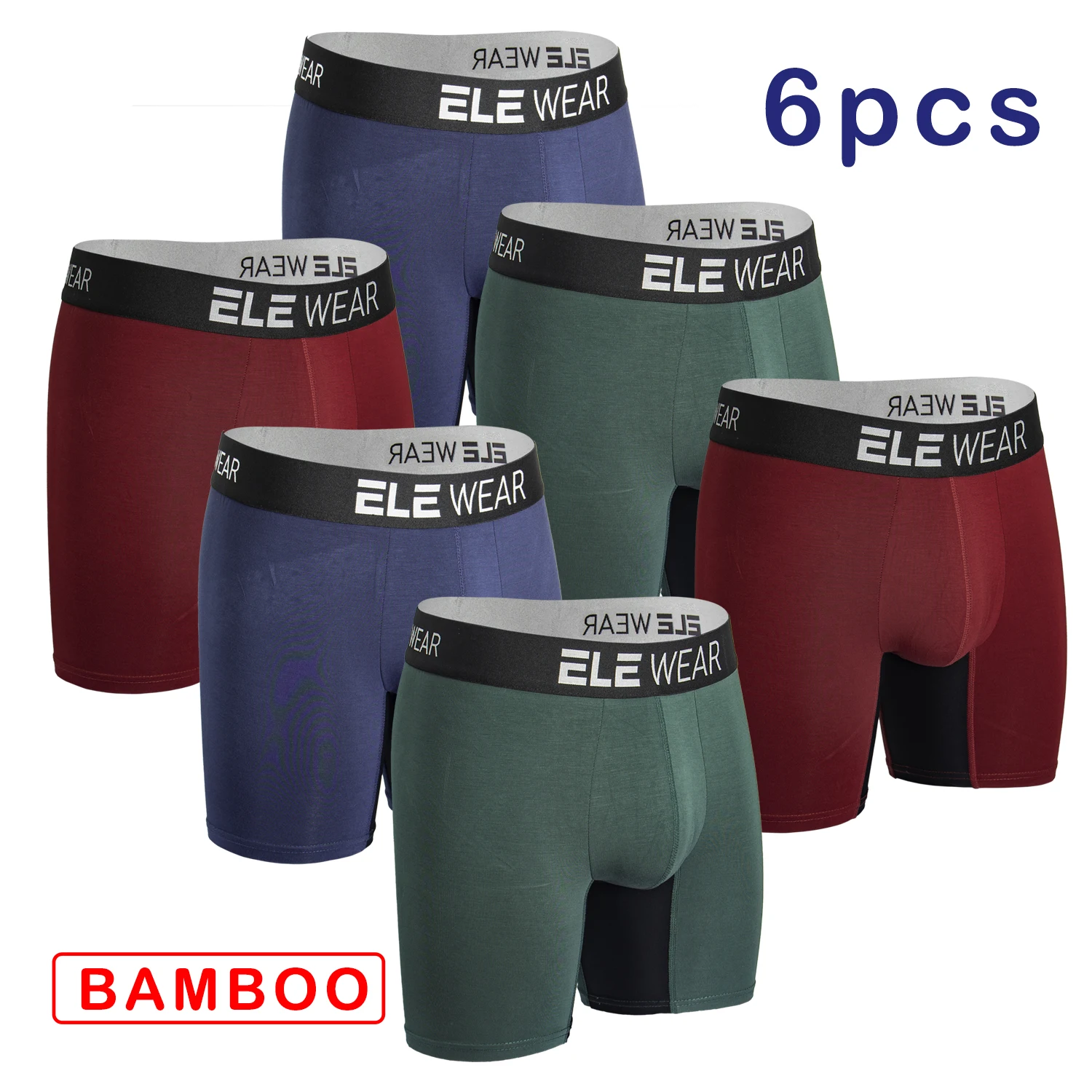 6 Stück Bambus Herren Unterwäs – Bamboo Fiber Trunk Bewertung und Preis